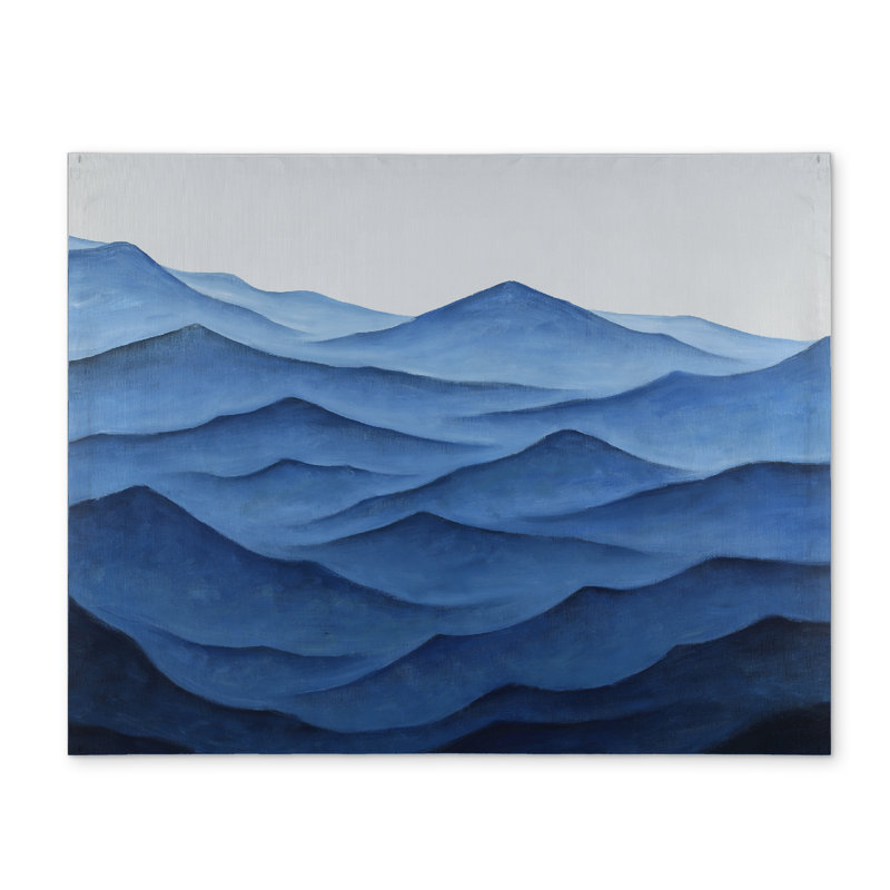 Napperon bleu mer bord de mer
