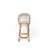 Classic Bistro Rattan Counter Stool – Backless Handcrafted Bar & Kitchen Seating, Indonesian-1513912185