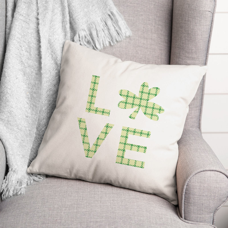Plaid Throw Pillow