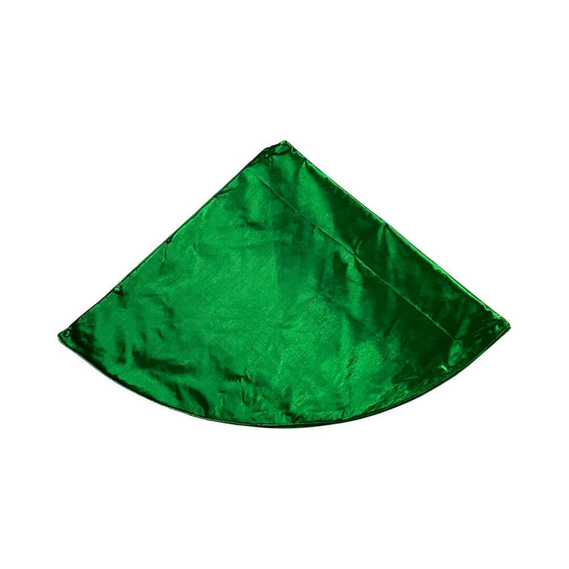 Jupe d'arbre de Noël métallique Vickerman , H 72 po x l 1 po, Vert