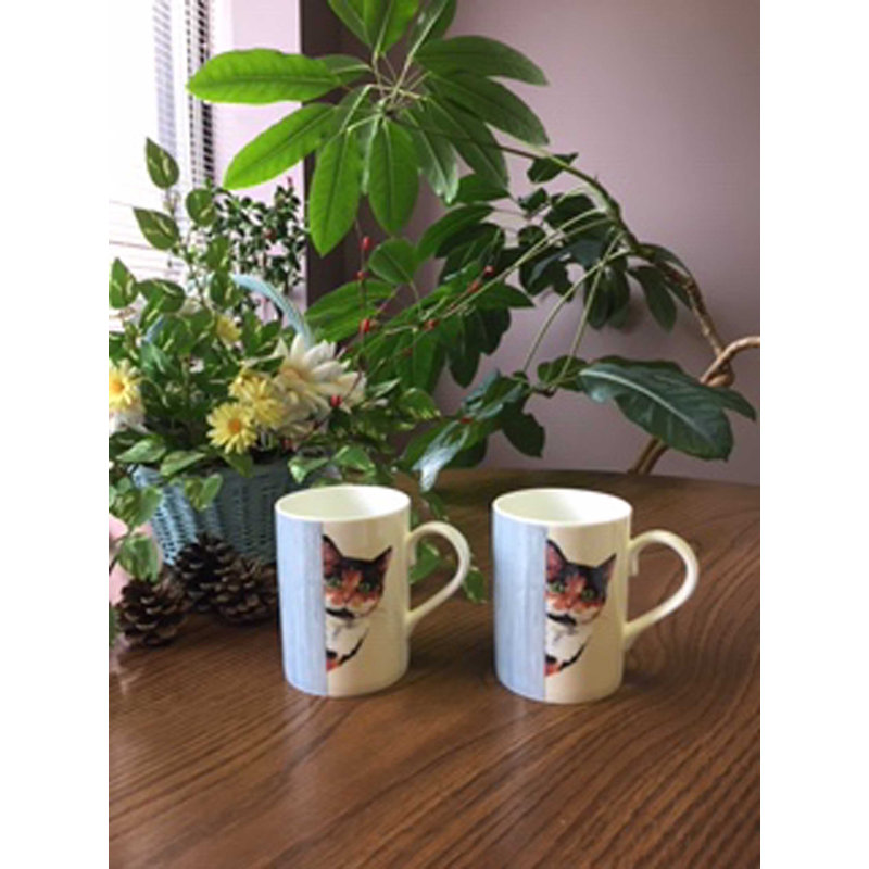 Ensemble de 6 tasses à café Annemone