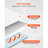 Reflective Insulation Roll EPE Foam Core Radiant Barrier 3mm 48in x 250ft