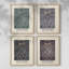 «William Morris XIII», ensemble de 4 reproductions encadrées-447075083-447075086