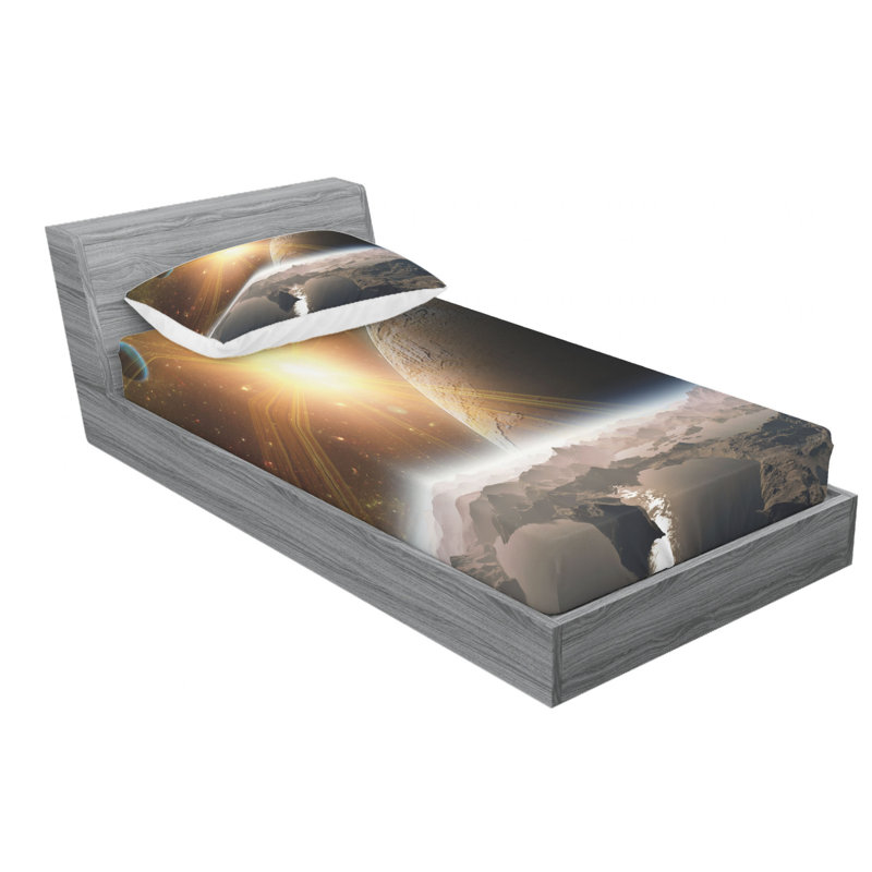 Microfiber Sheet Set, Twin XL Sheet Set with Fitted Sheet
