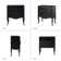 Arbin 3 - Drawer Nightstand with Charging Station and Hidden Drawer