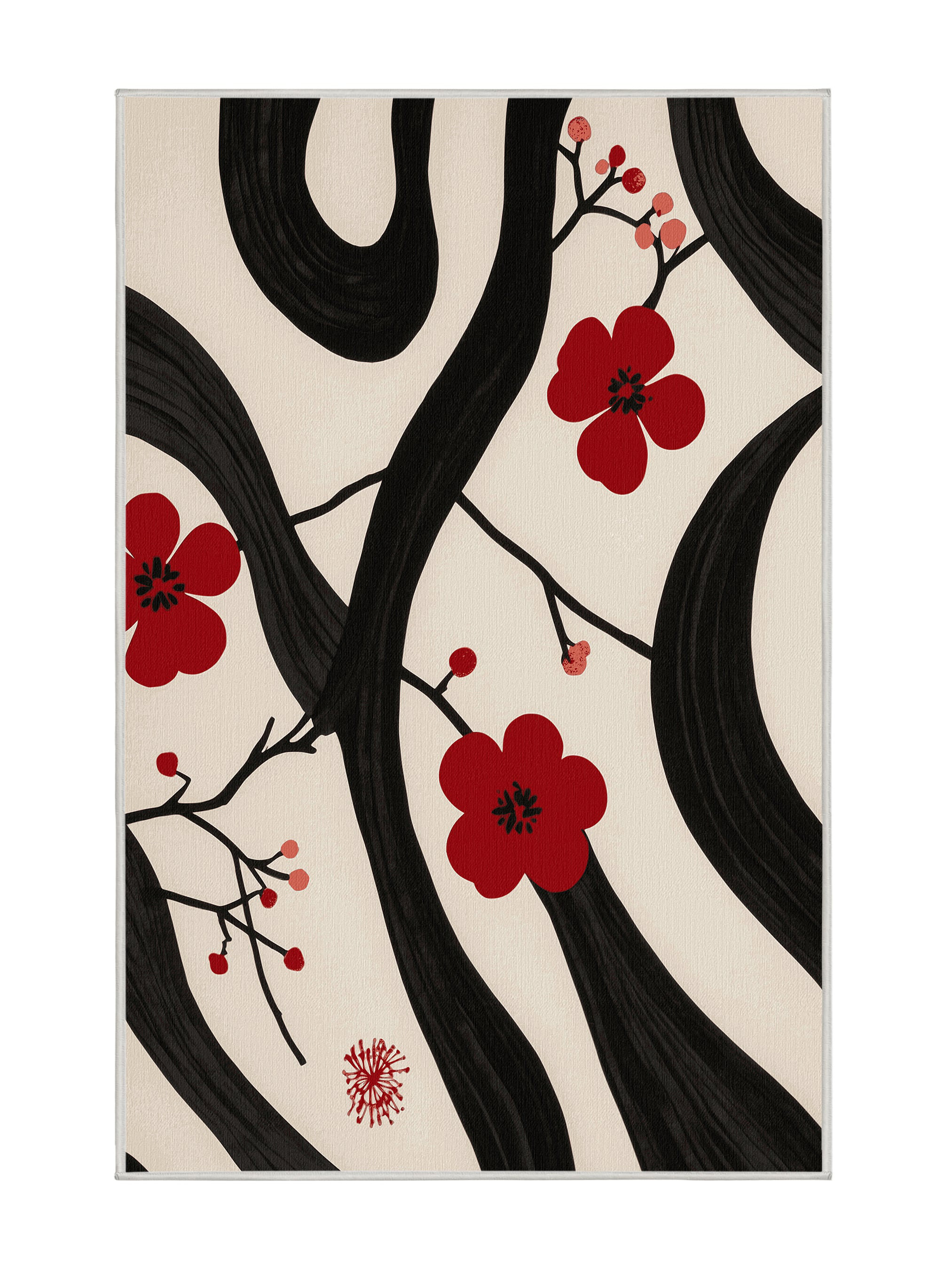 Winston Porter Cherry Hues Rug - Wayfair Canada