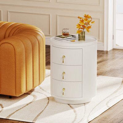 Table de chevet et table d'appoint 15 tiroirs de 15,94 po de largeur