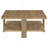 Runnion Mango Brown Square Coffee Table