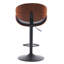 Tabourets de bar pivotants à hauteur ajustable avec comptoir en bois d'unité centrale pour le bar, la cuisine et la salle à manger-1374666733-1373736982