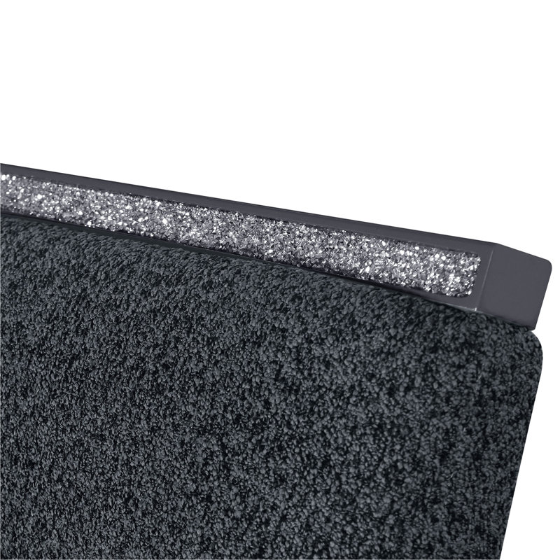 TABOURETS DE BAR ARIYA GRIS FONCÉ 2PK