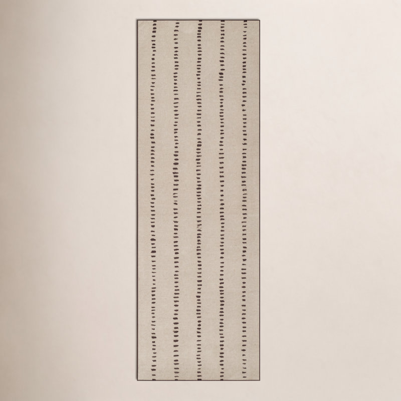 Austen Hand Tufted Wool Striped Indoor Rug, Runner 2'6" x 8'