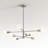 8-Light Modern Sputnik Chandelier for Dining Room with 4 Heights-127269808