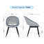 Extendable Dining Table (120-160Cm) And 2 High Back Chairs-785580890