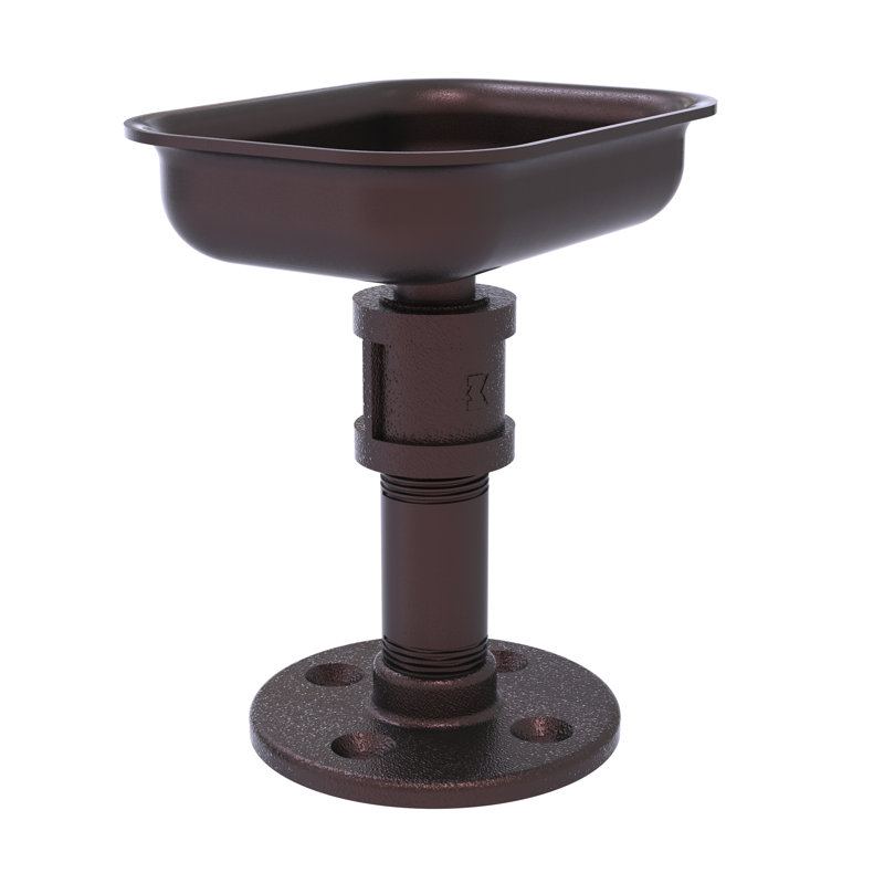 Plat à savon meuble-lavabo top Bayer, Bronze antique