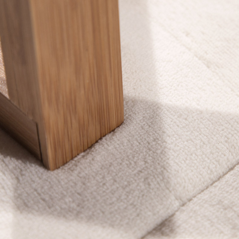 Non-Slip, 50cm W x 80cm L, Cream