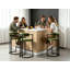 Modern Bar Stools Upholstered Counter Stools With Metal Frame Bar Chairs For Kitchen Island, Dining Room-1281823802