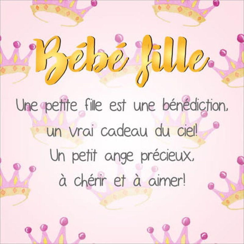 Enseigne en bloc Julliette DEL Avec Dits - Bebe Fille