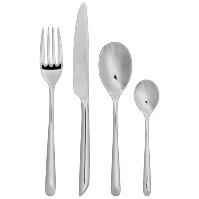 Stellar 32 Piece Stainless Steel Cutlery Set, Table Setting for 8, Raglan Design