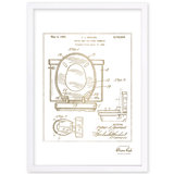 Toilet Seat 1956 Print by Oliver Gal