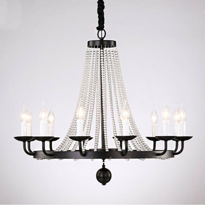 Tackett 12 - Light Candle Style Chandelier