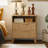 23.6'' W Nightstand with 2 Drawer (Set of 2)