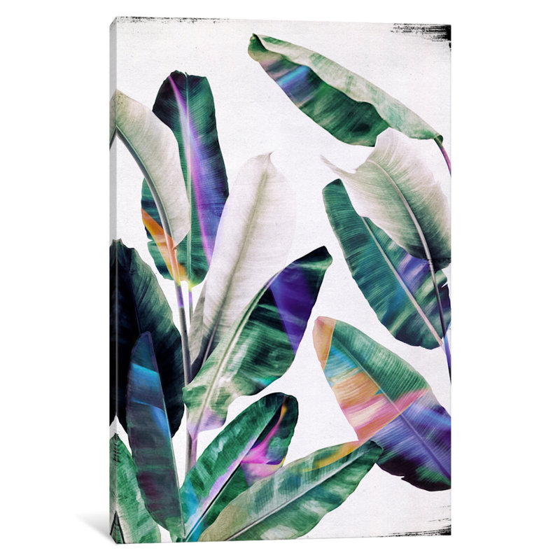 « tropical i », impression sur toile, H 12 po x l 8 po x P 0,75 po