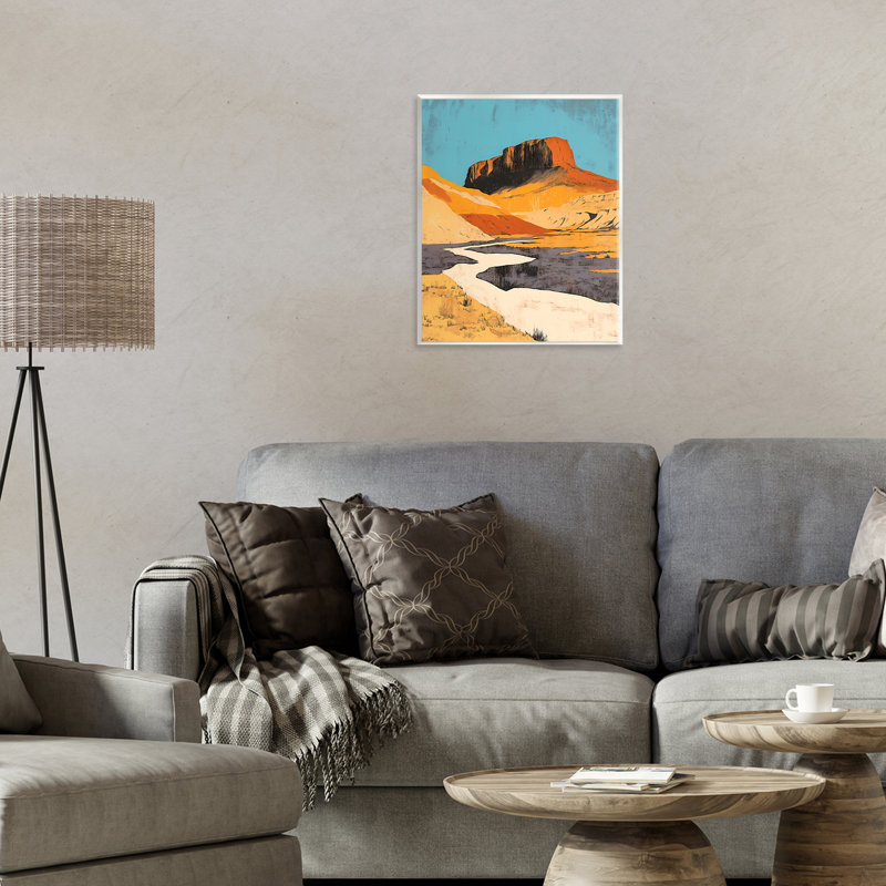 Vintage Canyon Pass Wall Plaque, design by Walker Noble