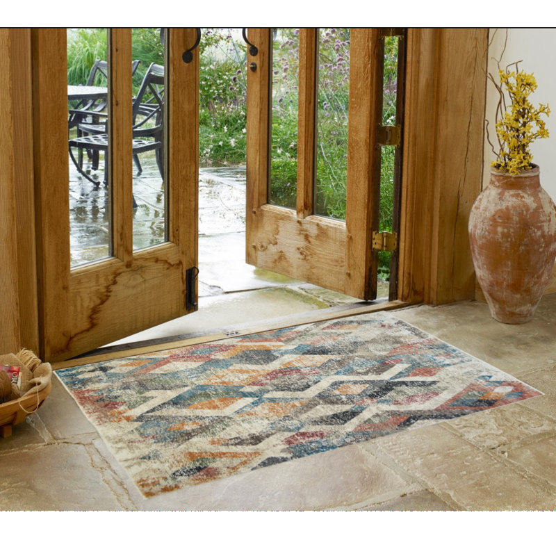 Klemento Geometric Rug, Rectangle 2'1" x 3'3"