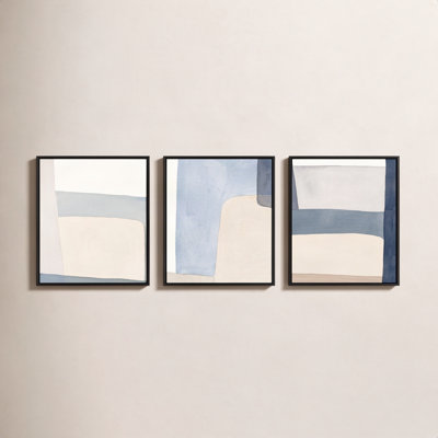 Grey Hue Set Of 3 by Julia Balfour