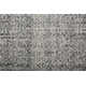 Rectangle Fleurette Handmade Flatweave Polyester Area Rug in Gray/Ivory