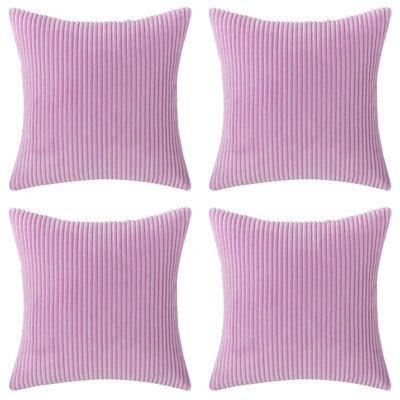 Coussin en velours côtelé Corduroy