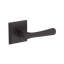 Wyndcliff Full Dummy Lever with Chamfered Square Rose in Matte Black-1868631539