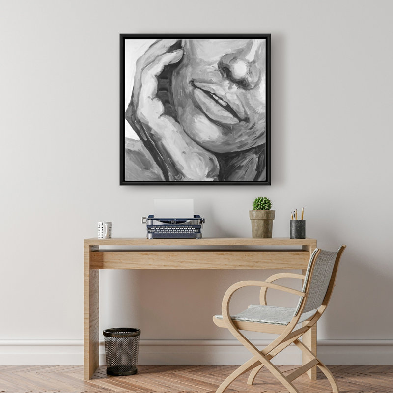 " Irresistible Lips ", 24" H x 24" W