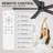 42 Inch Black Ceiling Fan, Flush Mountand Remote Control,6 Speeds Reversible Dc Motor,5 Blades Modern Ceiling Fans For Indoor Or Covered Outdoor
