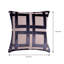 Housses de coussin brodées beige et brun - Ensemble de coussins géométriques en lin 20 x 20 pouces-649004750