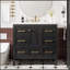 Meuble-lavabo 36 po avec lavabo en résine-946750544