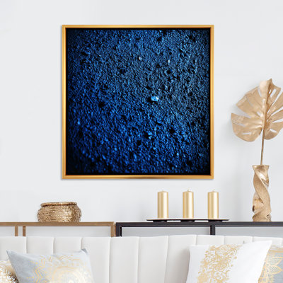 «Abstract Euphoria Deep Blue Happiness», art abstrait sur toile