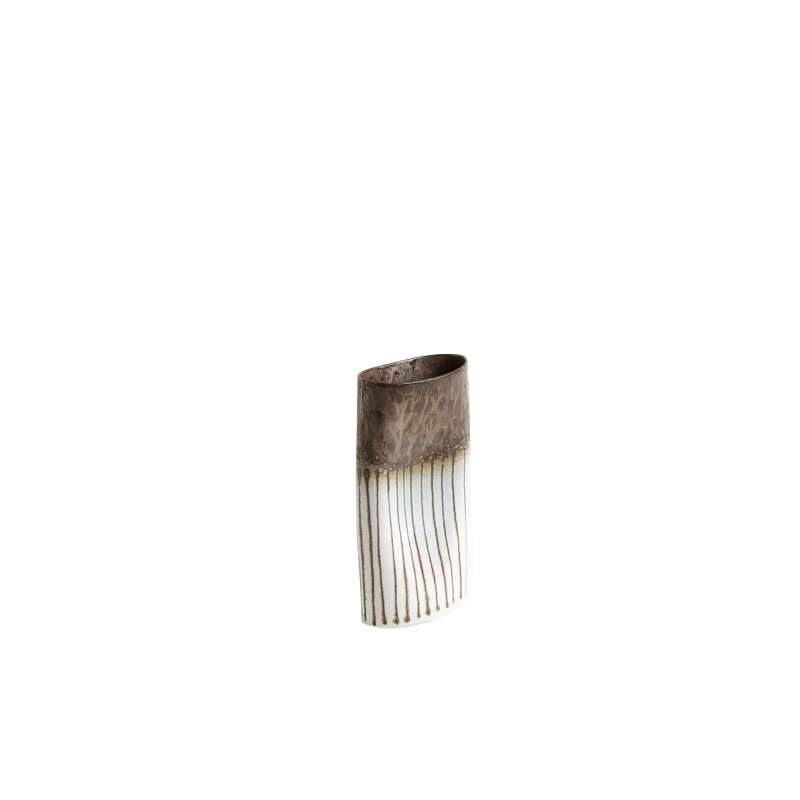 Vase Reactive, H 9 po x l 4,75 po x P 2,75 po