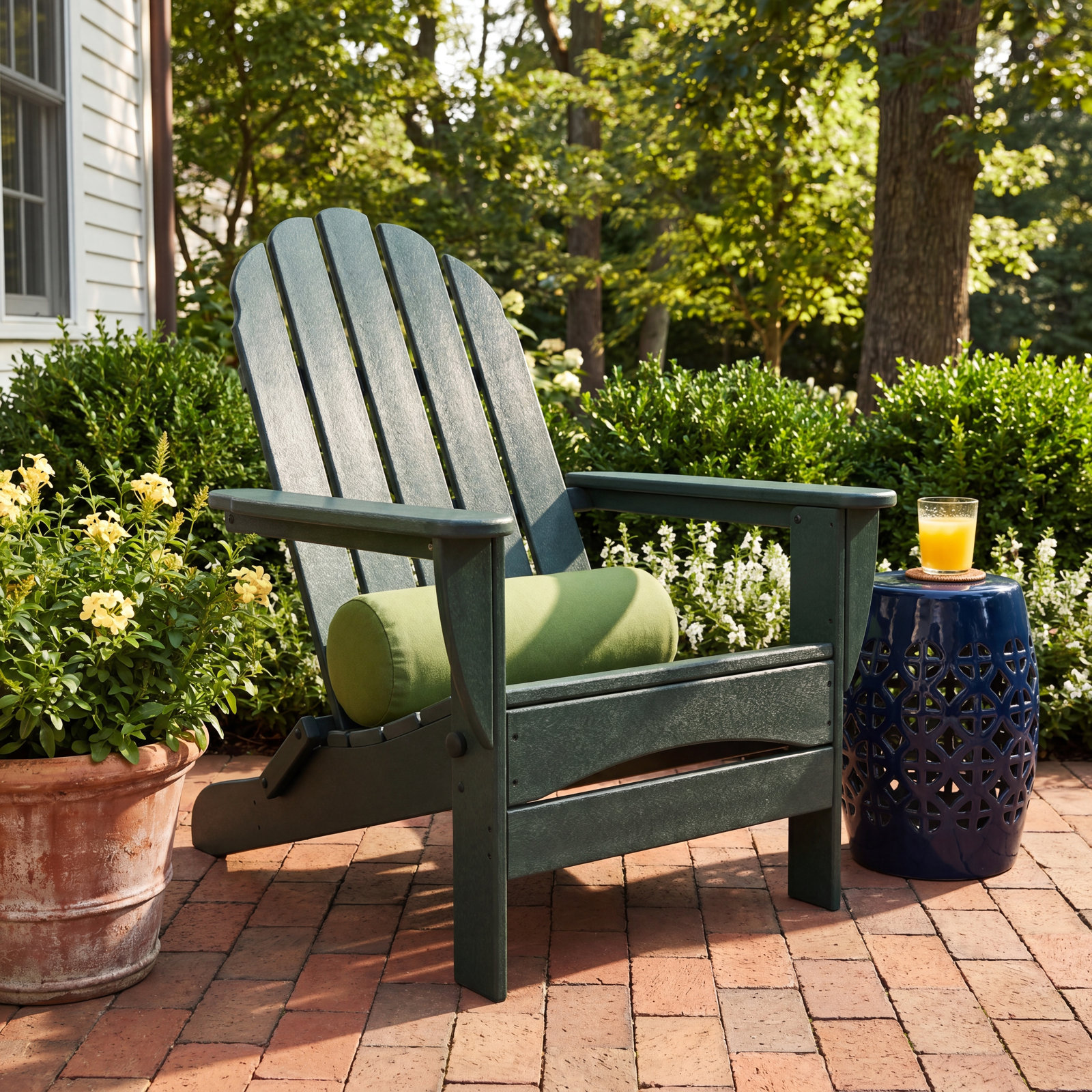 POLYWOOD® Classic Adirondack Chair, Lime