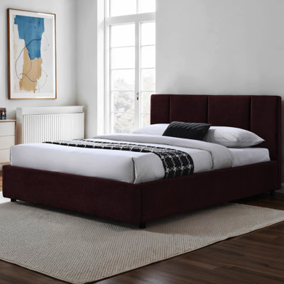 Lit plateforme tapissier Condit