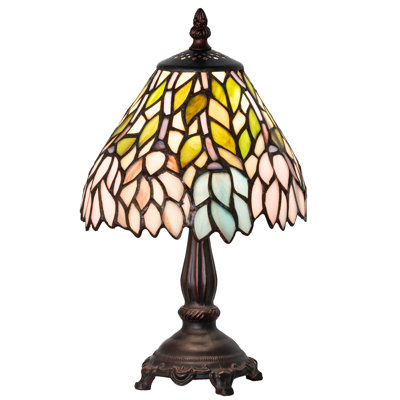 13" High Wisteria Mini Lamp