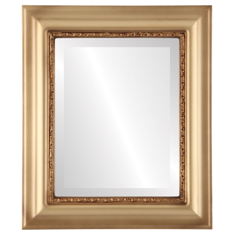 Winchelsea Rectangle Mirror, 25" x 21", Desert Gold