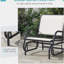 Fauteuil oscillant et balançoire Outsunny
