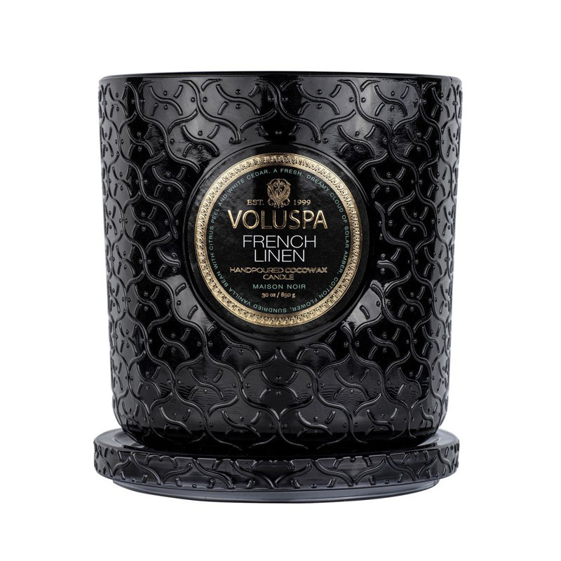French Linen 30Oz Boxed Luxe Candle