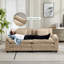 Ensemble de canapé modulaire 2 pièces, canapé-lit à assise profonde avec canapé surdimensionné de 120 po et causeuse de 86 po-1178687612-1190522401
