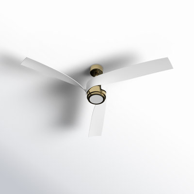 Insigna 3 - Blade LED Propeller Ceiling Fan with Remote Control and Light Kit Included