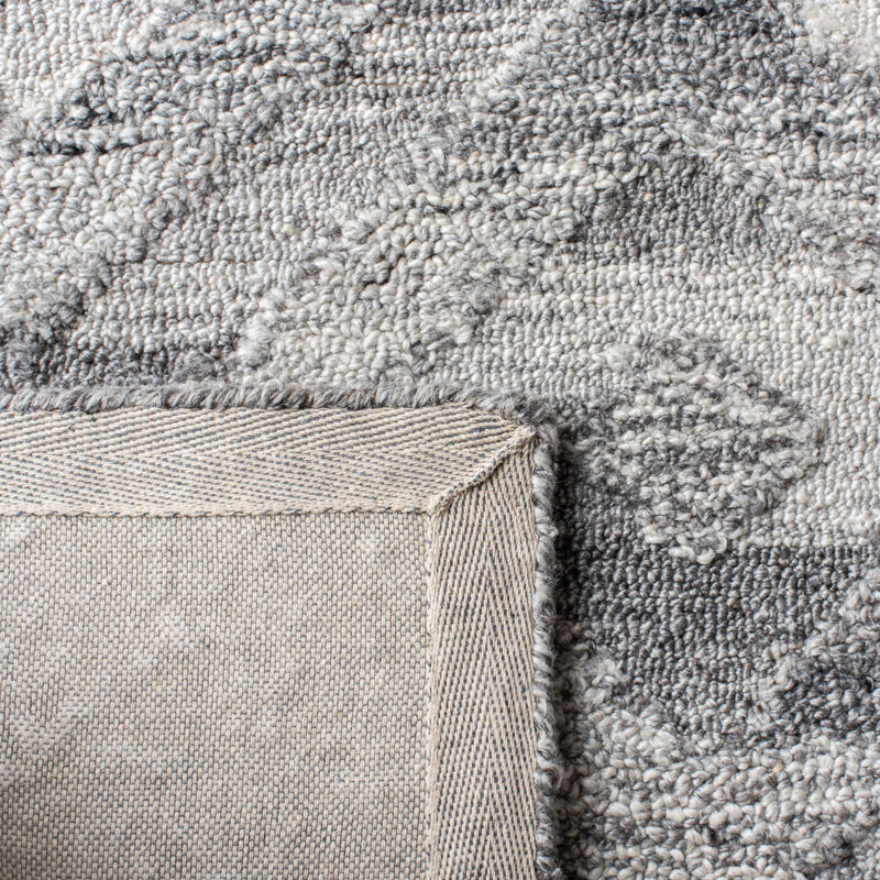 Amelio Hand Tufted Performance Geometric Rug, Runner 2'3" x 8'