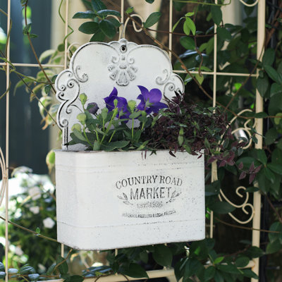 Theon Handmade Metal Wall Planter