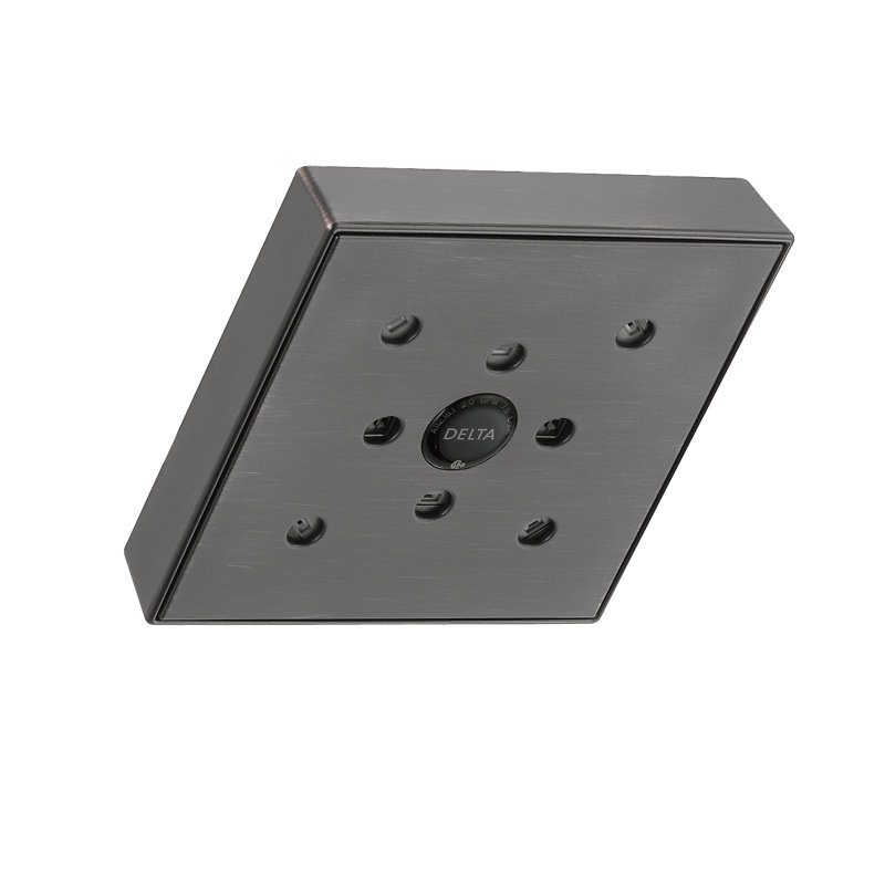 Universal Showering Components Dryden 1.75 GPM Full Low Flow Shower Head with H2okinetic Technology, Venetian Bronze