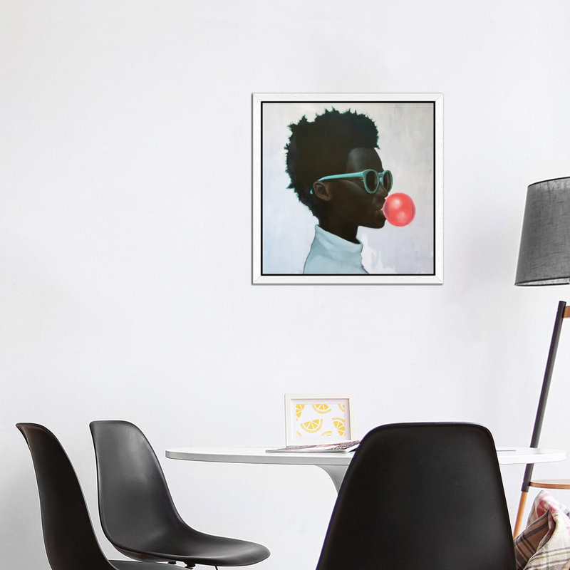 How Far Is A Light Year by Alexander Grahovsky - Print on Canvas, 66.04 cm H x 66.04 cm W, White Framed